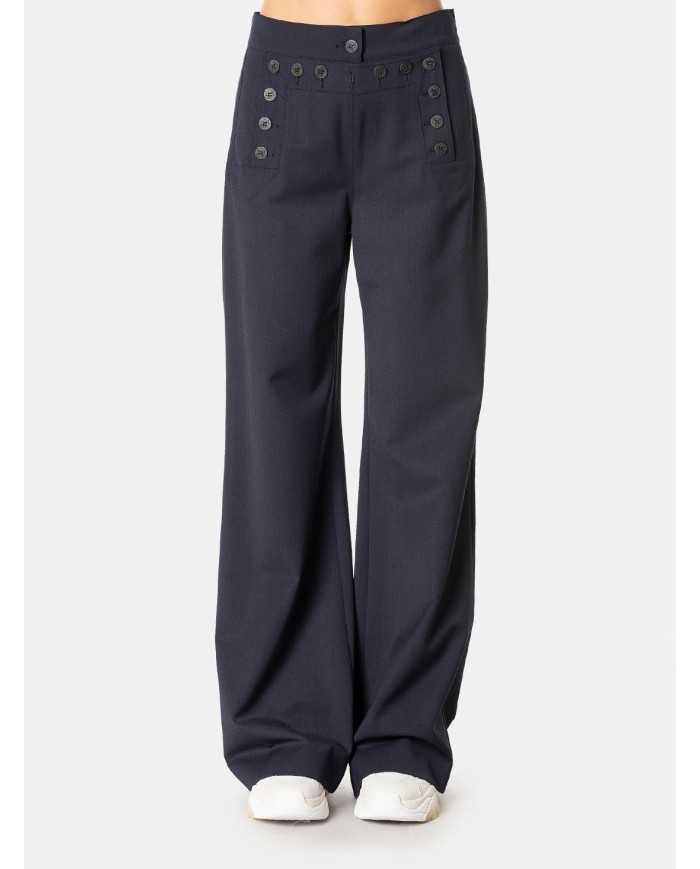MAXMARA WEEKEND Pantalone stringato sul retro