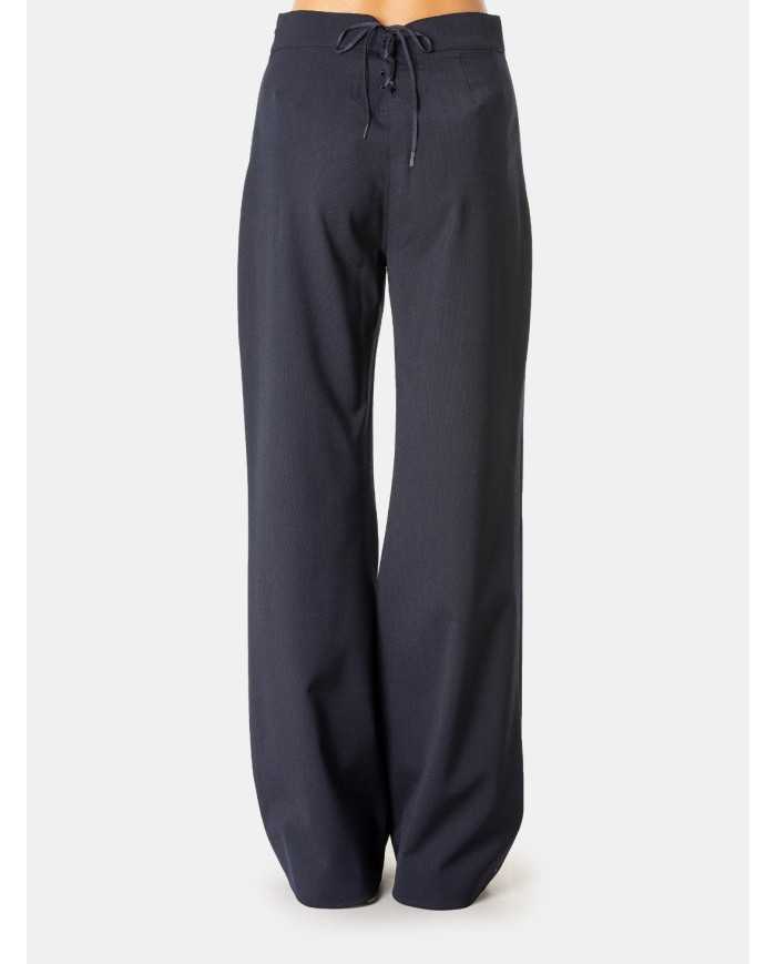 MAXMARA WEEKEND Pantalone stringato sul retro