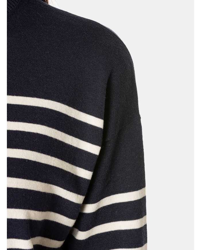 MAXMARA WEEKEND Maglia fantasia rigata