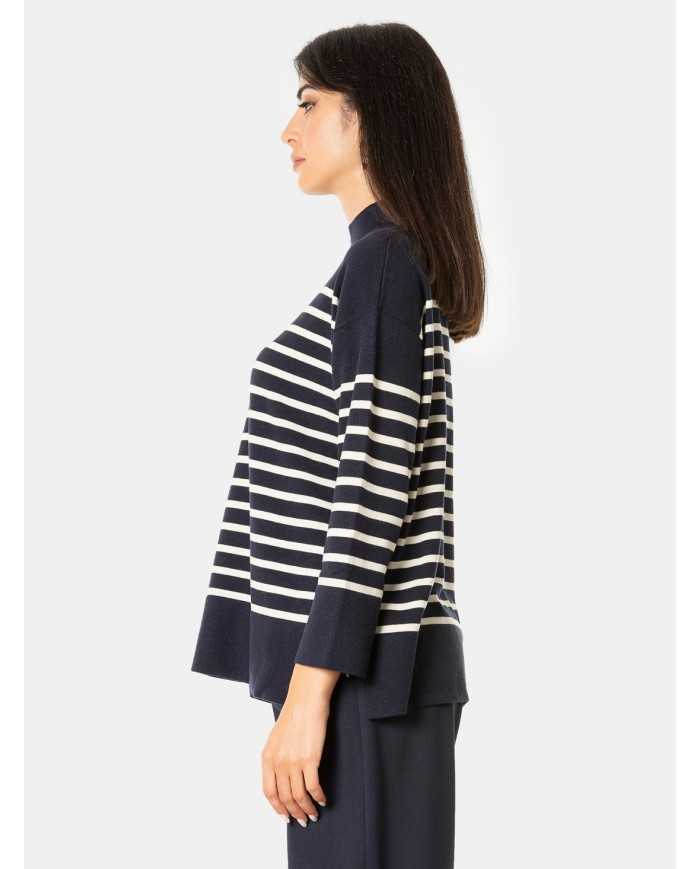 MAXMARA WEEKEND Maglia fantasia rigata