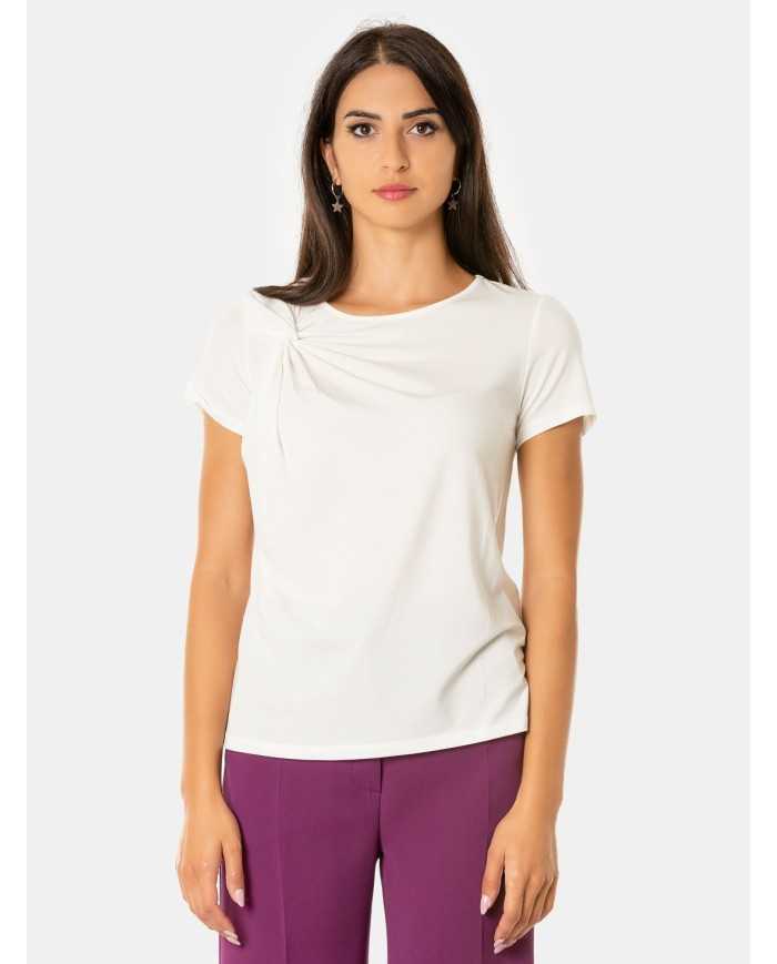 MAXMARA WEEKEND T-shirt con nodo