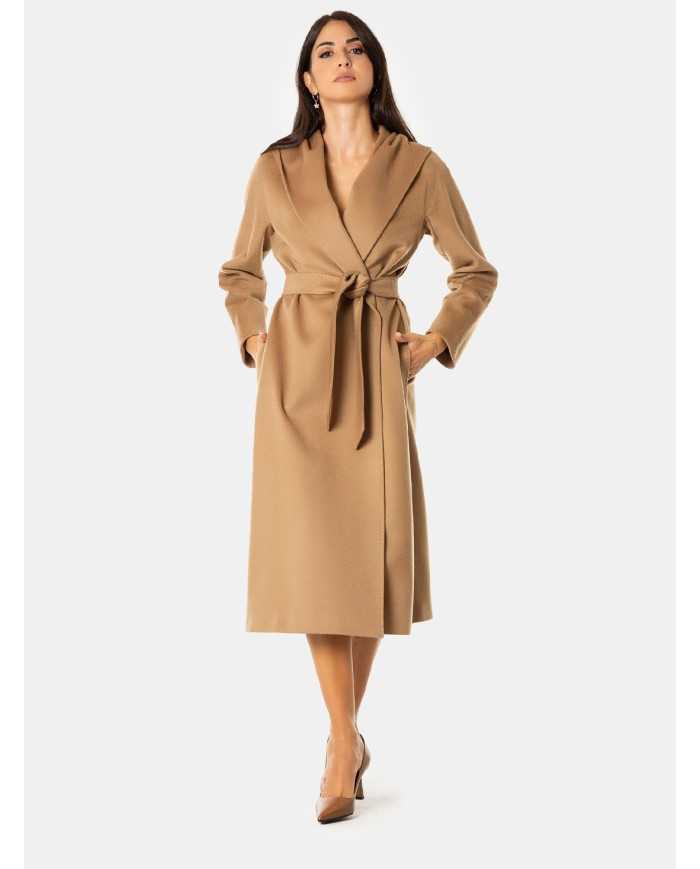 MAXMARA STUDIO Cappotto lungo con cappuccio