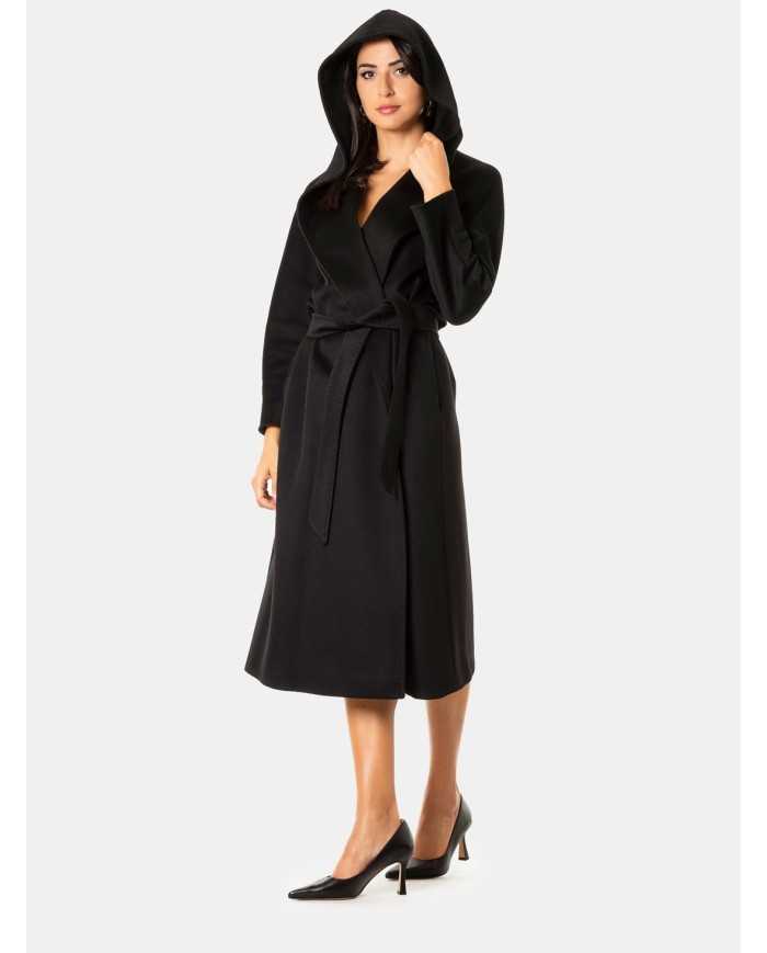MAXMARA STUDIO Cappotto lungo con cappuccio