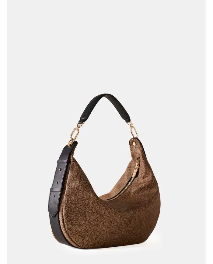BORBONESE Borsa Hobo Medium