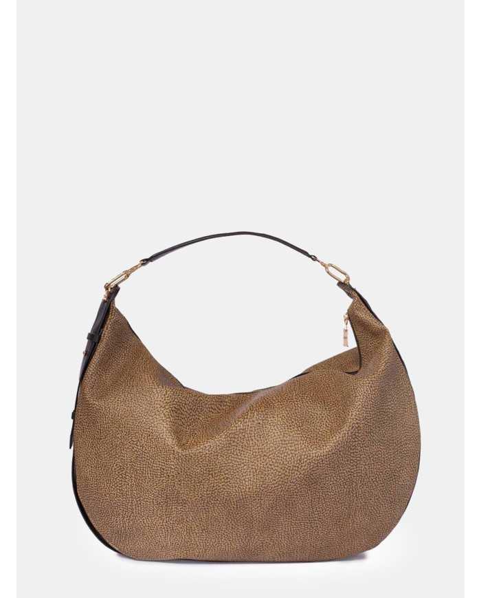 BORBONESE Borsa Hobo Large