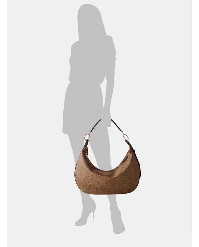 BORBONESE Borsa Hobo Large