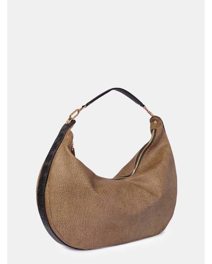 BORBONESE Borsa Hobo Large
