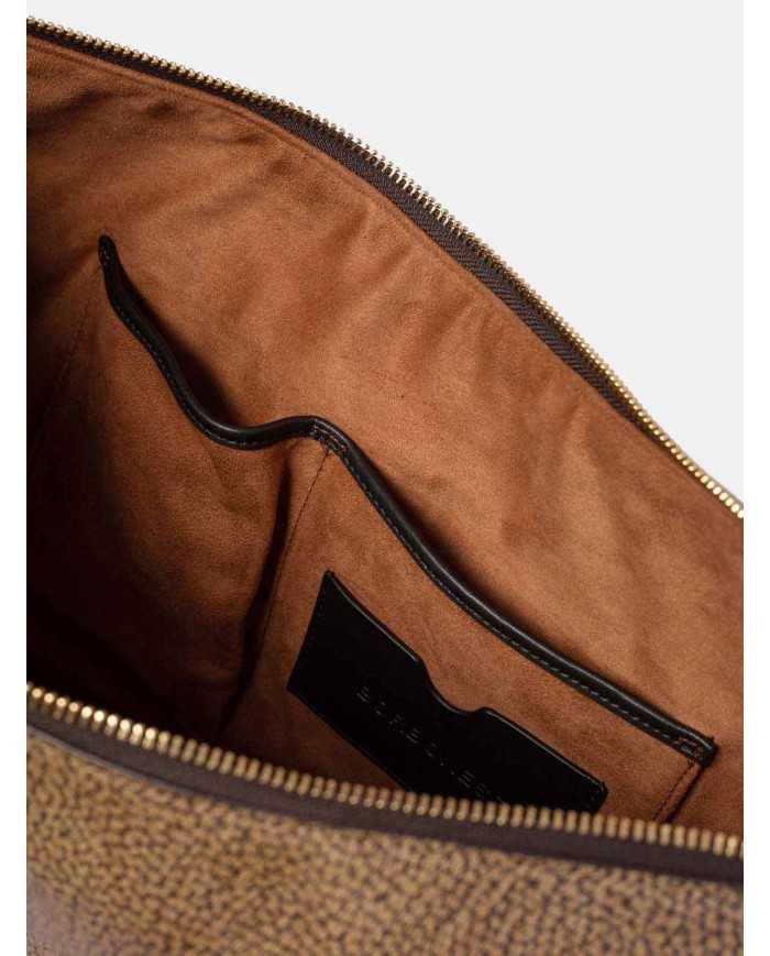 BORBONESE Borsa Hobo Large