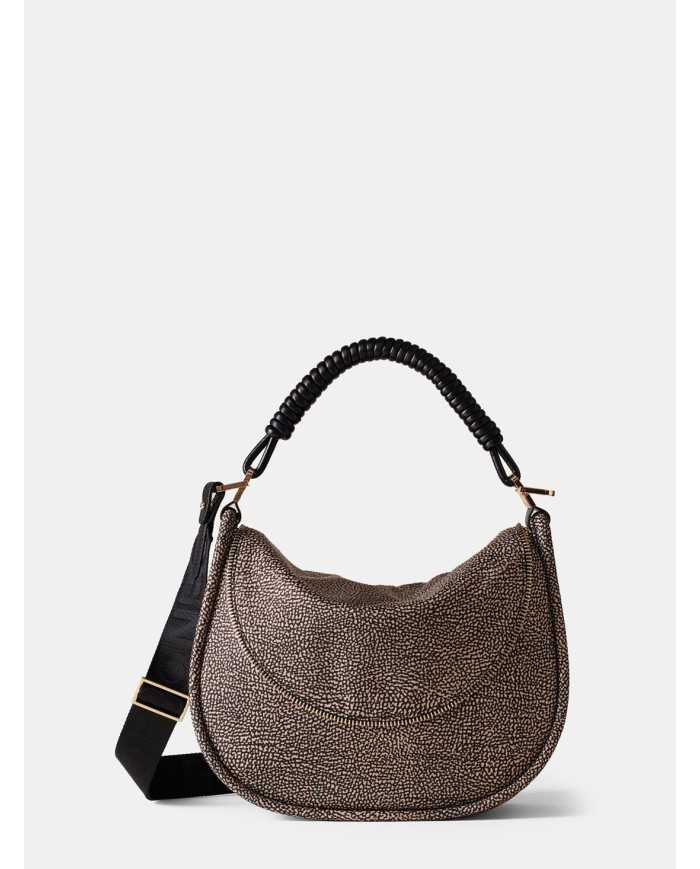 BORBONESE Borsa Hobo Medium
