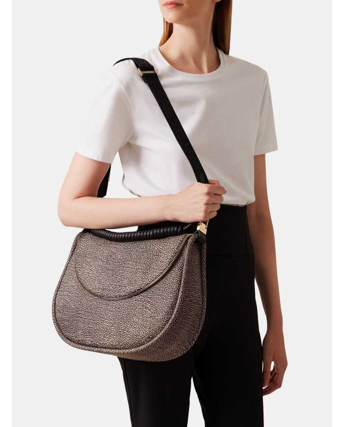 BORBONESE Borsa Hobo Medium