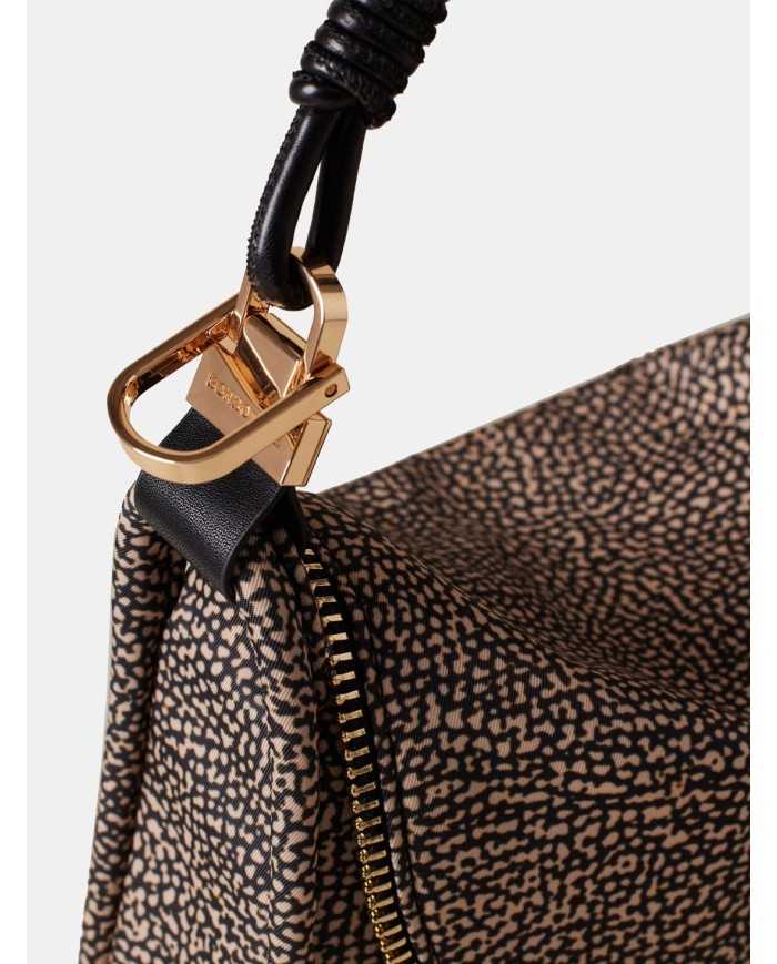 BORBONESE Borsa Hobo Medium