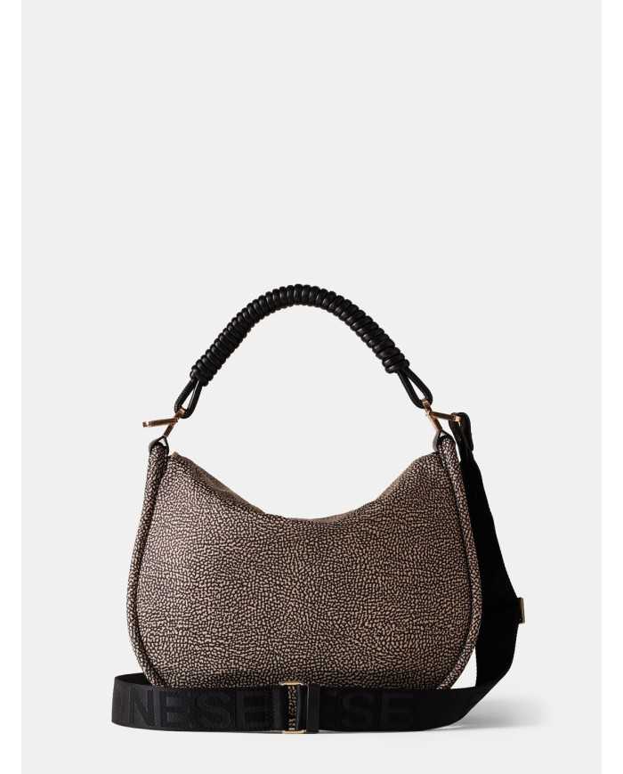 BORBONESE Borsa Hobo Medium