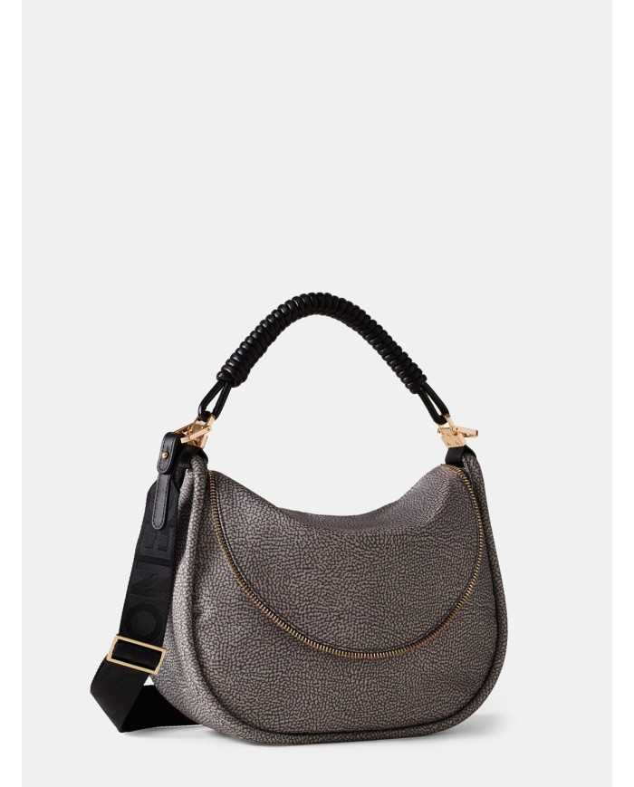 BORBONESE Borsa Hobo Medium