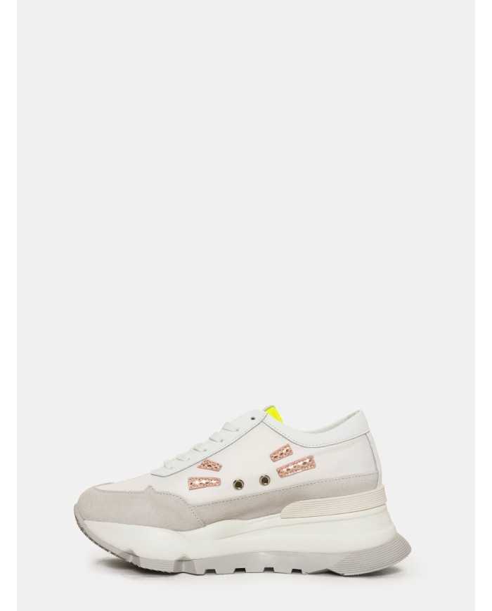 RUCO LINE Sneakers AKI in tessuto e pelle