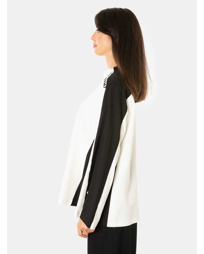 JIJIL Blusa bicolore