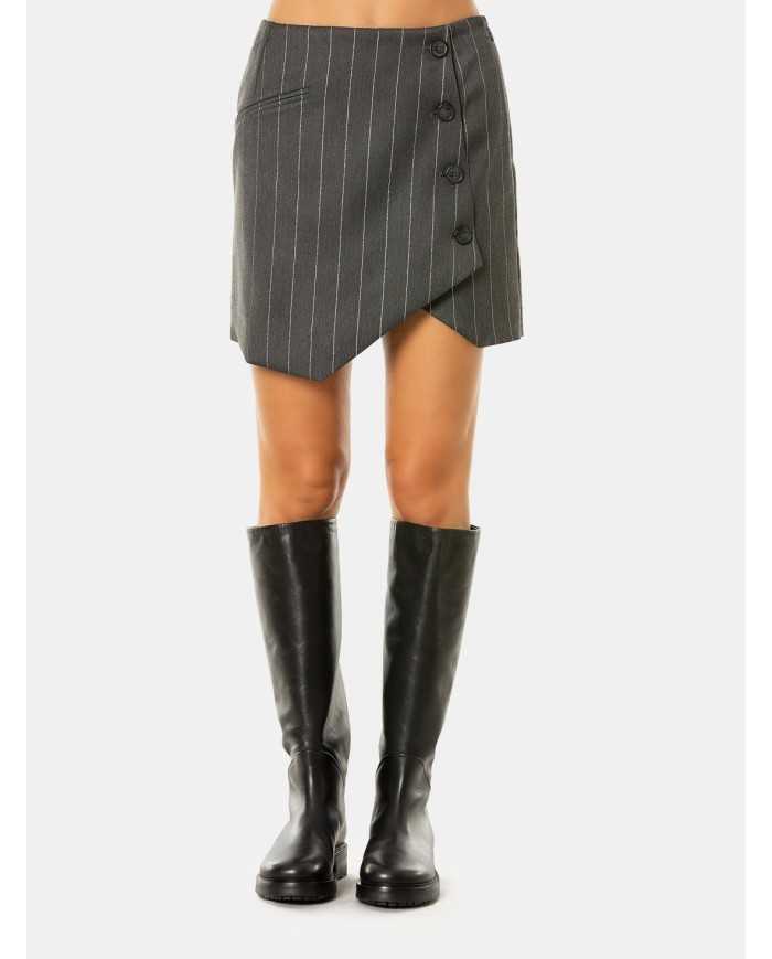 JIJIL Gonna mini gessata