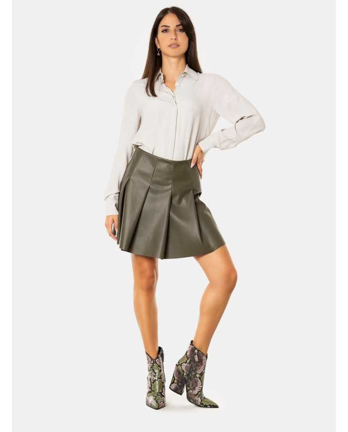 JIJIL Gonna in ecopelle