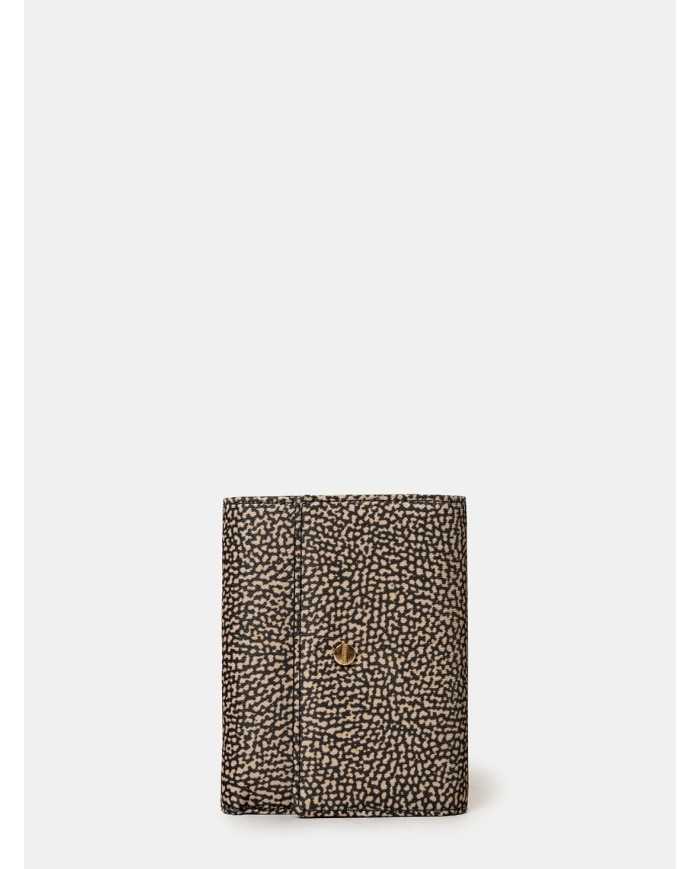 BORBONESE Portafoglio medium con patta