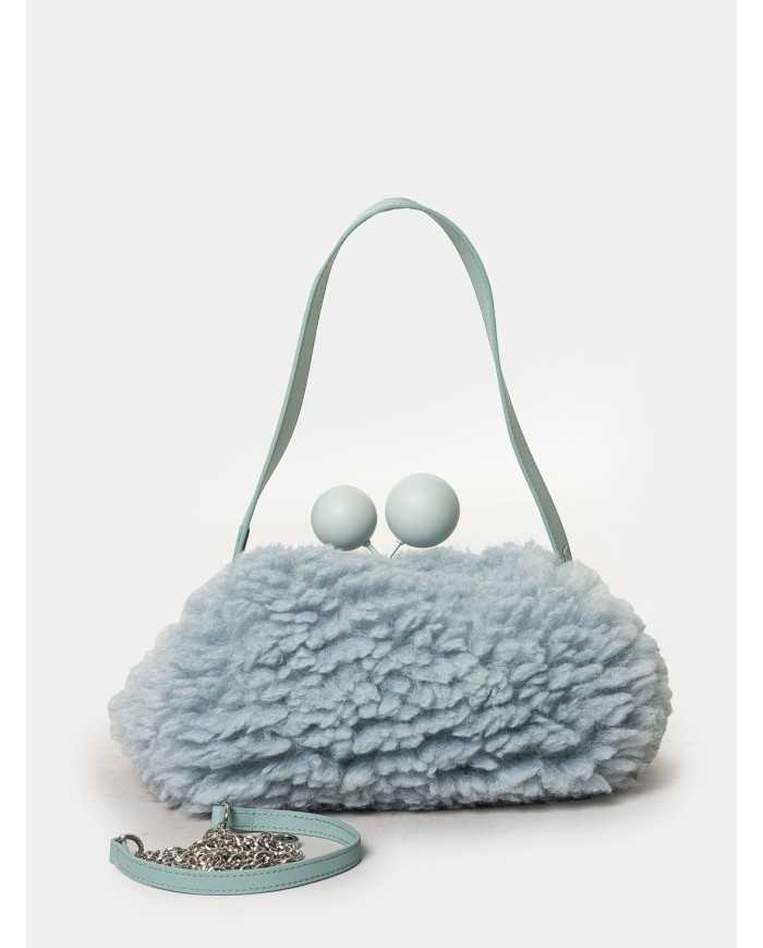 MAXMARA WEEKEND Borsa Pasticcino BREDA in ecopelliccia