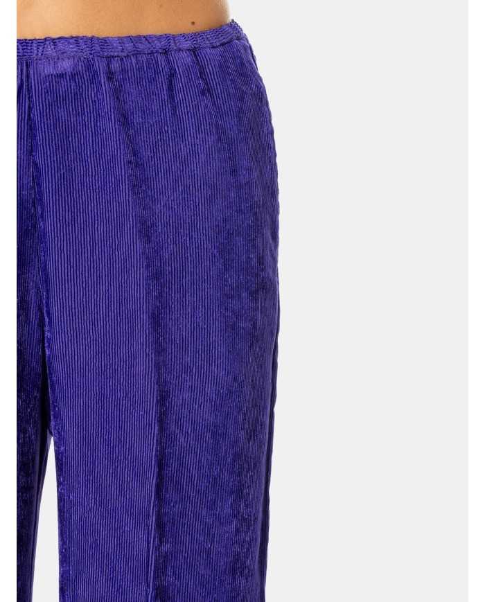 forte_forte Pantalone flared velluto