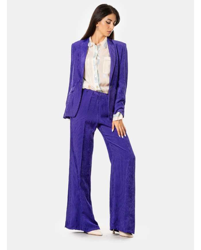 forte_forte Pantalone flared velluto