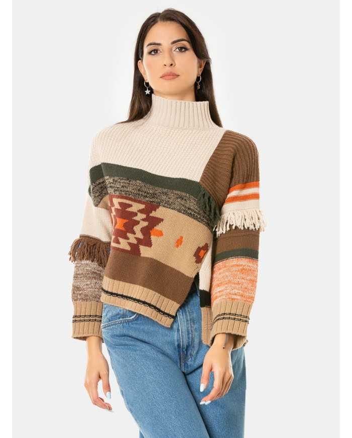 MAXMARA WEEKEND Maglia patchwork