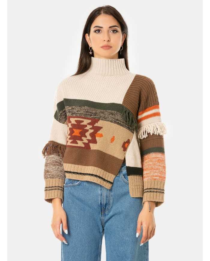 MAXMARA WEEKEND Maglia patchwork