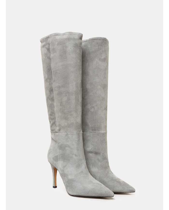 BIANCA DI' Stivale in camoscio