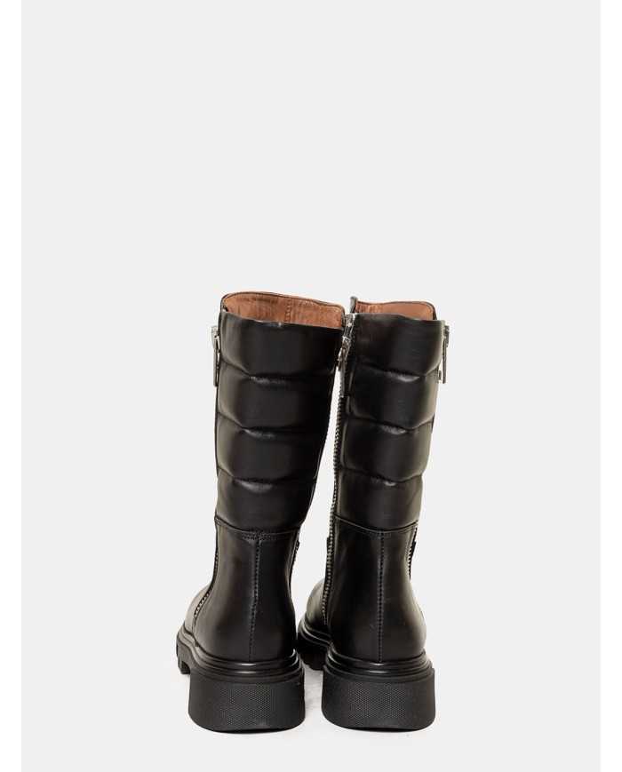 evaluna Anfibio in pelle con zip