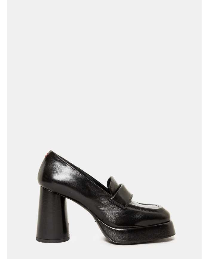 HALMANERA Mocassino in glaze con plateau