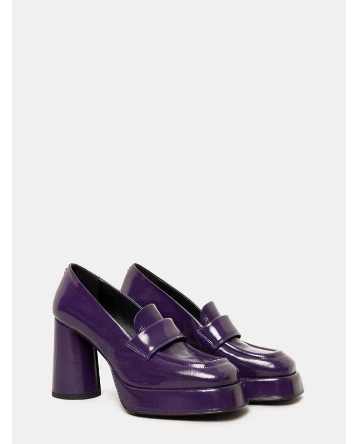 HALMANERA Mocassino in glaze con plateau