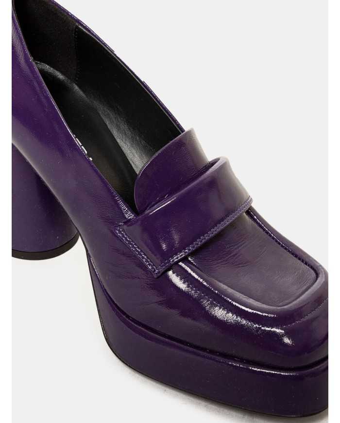 HALMANERA Mocassino in glaze con plateau