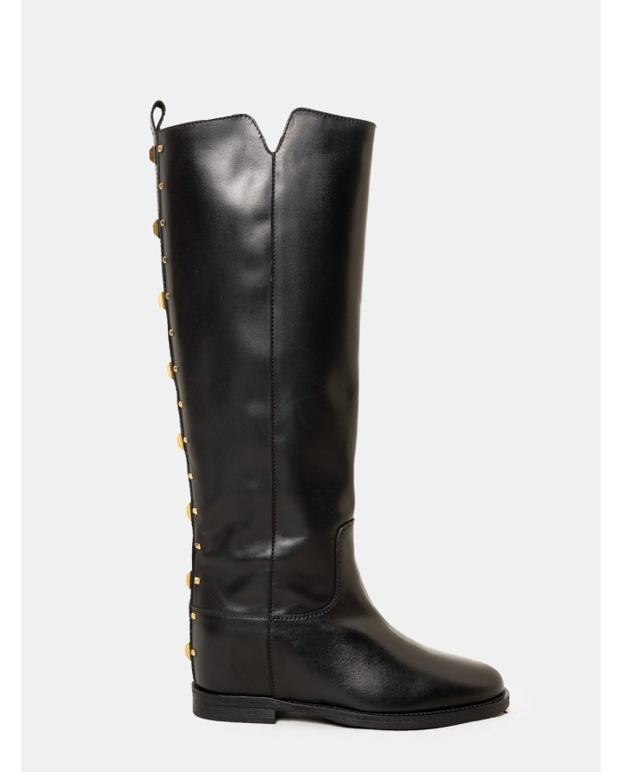 Via Roma 15 Stivale con macro borchie