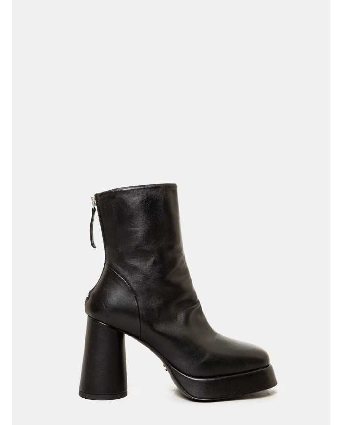 HALMANERA Tronchetto in pelle