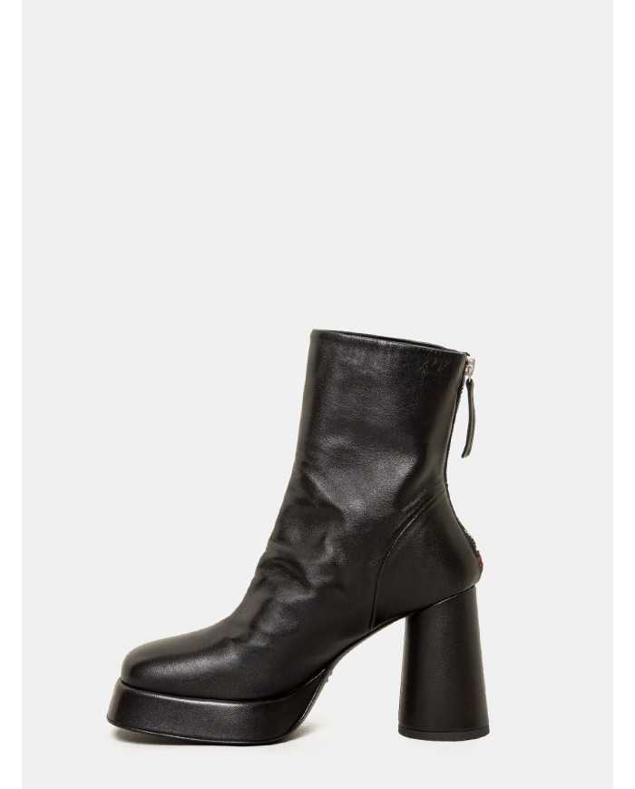 HALMANERA Tronchetto in pelle