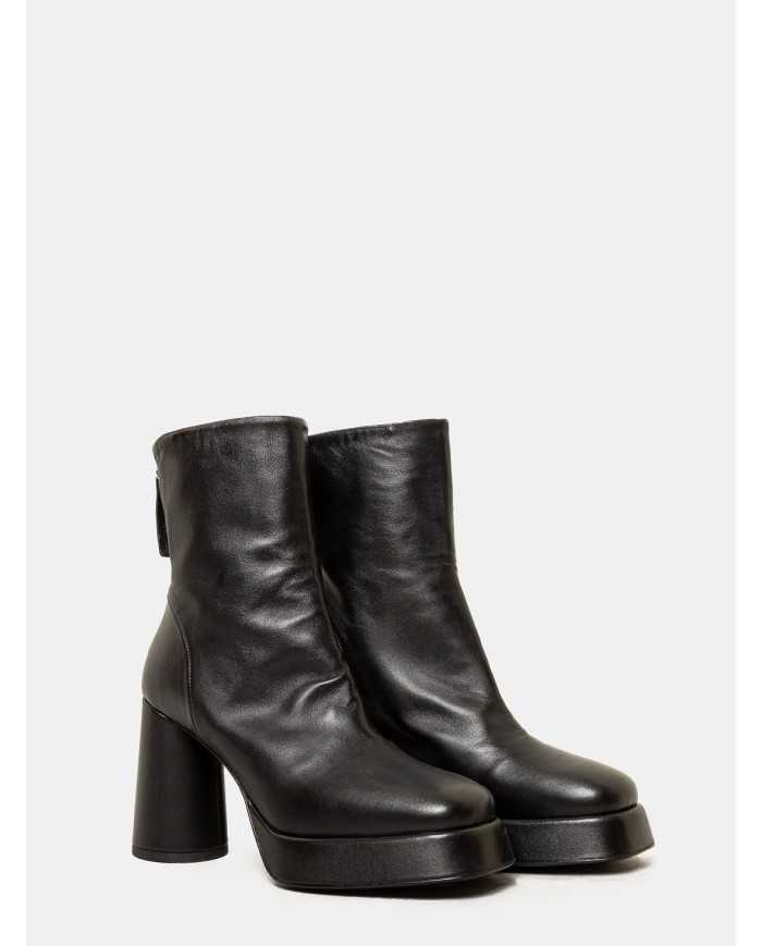 HALMANERA Tronchetto in pelle