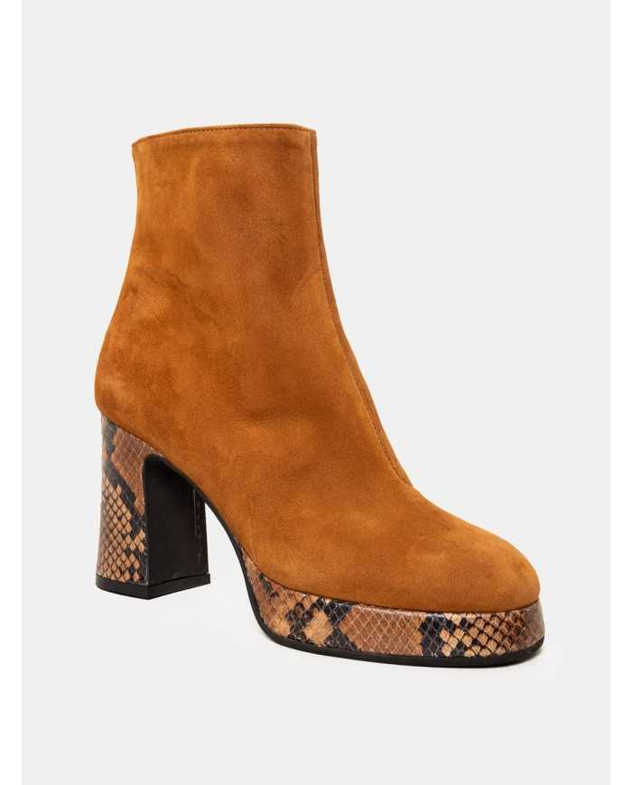 ROBERTO FESTA Tronchetto in camoscio