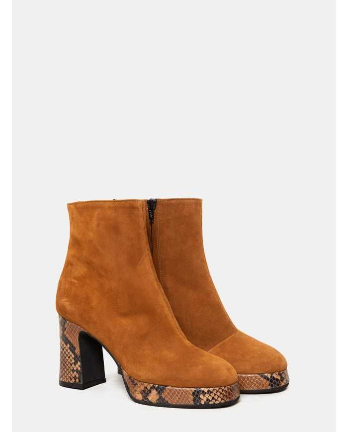 ROBERTO FESTA Tronchetto in camoscio