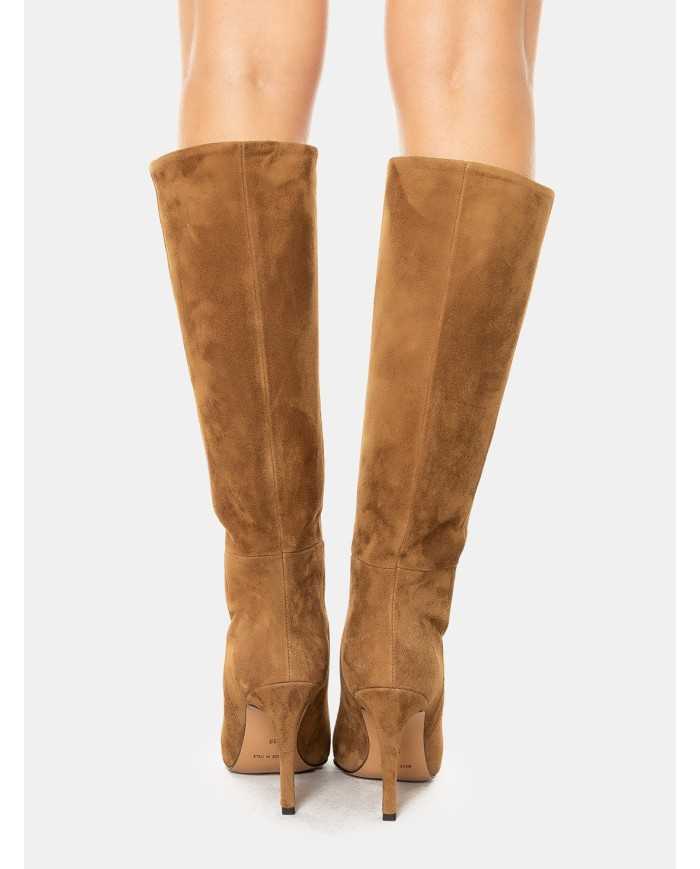 BIANCA DI' Stivale in camoscio