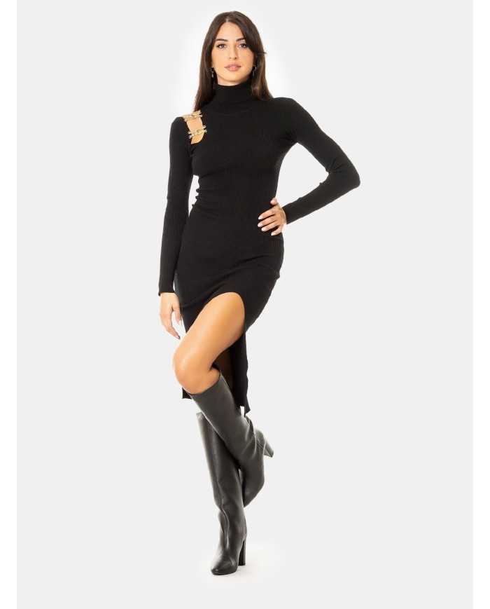 SIMONA CORSELLINI Abito in maglia a coste