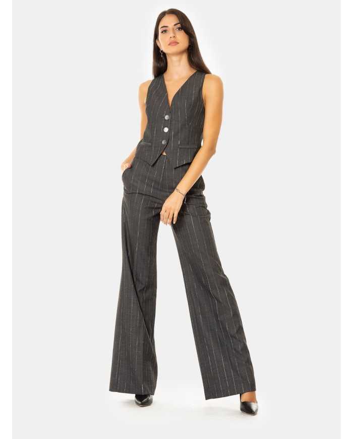 SIMONA CORSELLINI Gilet gessato