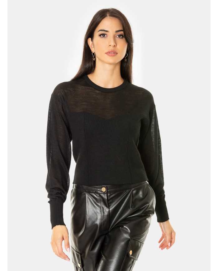 SIMONA CORSELLINI Maglia velata