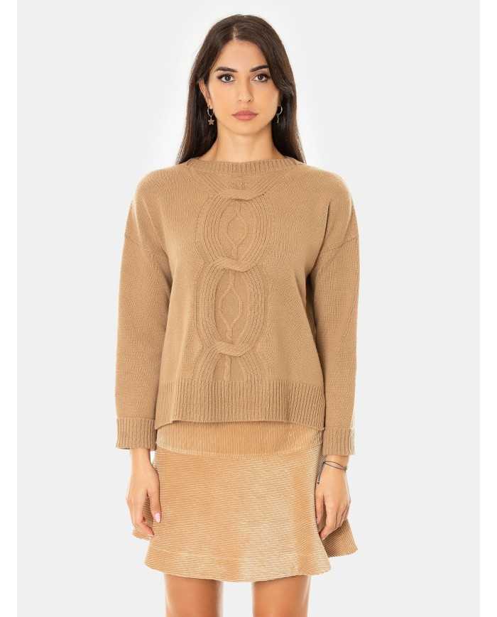 D.EXTERIOR Maglia con intreccio