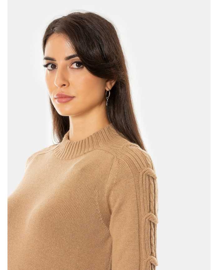 D.EXTERIOR Maglia con intreccio manica