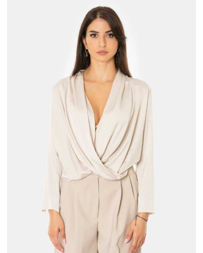 D.EXTERIOR Camicia in raso