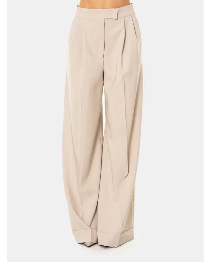 D.EXTERIOR Pantalone ampio con pinces