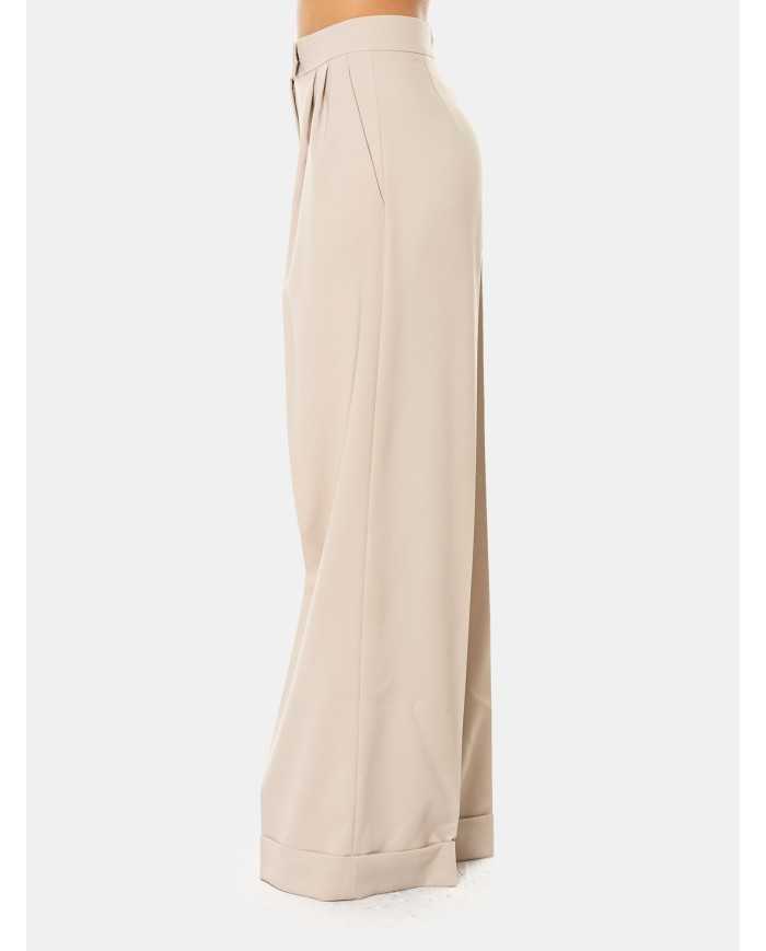 D.EXTERIOR Pantalone ampio con pinces