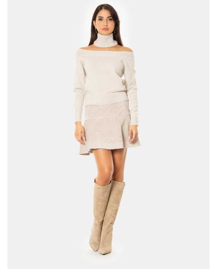 D.EXTERIOR Gonna mini velluto a coste