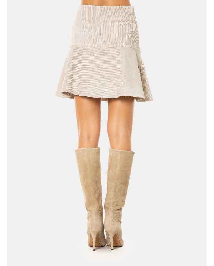 D.EXTERIOR Gonna mini velluto a coste