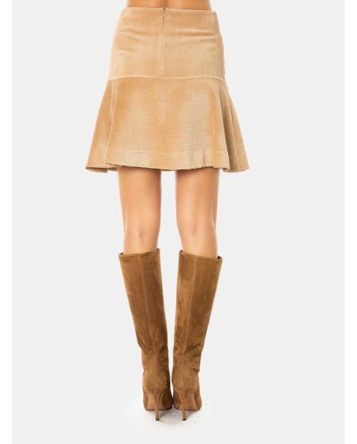 D.EXTERIOR Gonna mini velluto a coste